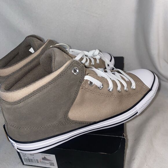 NEW Converse Chuck Taylor All Star High Street Mid Brown Mens 11.5 Shoe A11651C - Picture 6 of 11